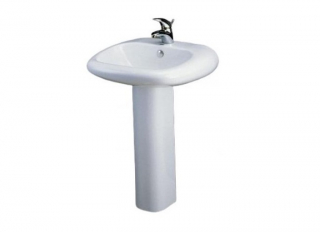 Chân Dài Chậu Rửa Lavabo Caesar P2438