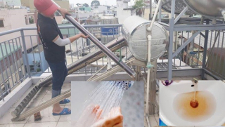 Dịch vụ vệ sinh, bảo trì máy nước nóng năng lượng mặt trời tại Cần Thơ