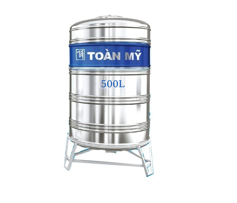 Bồn nước inox 500L đứng Toàn Mỹ